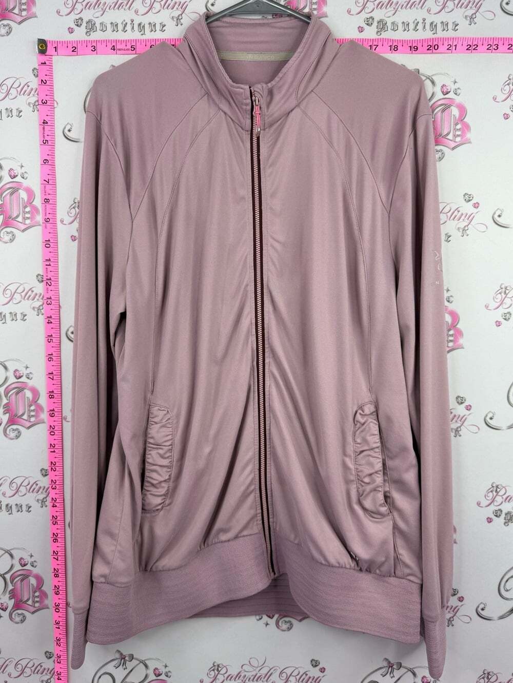 Sunice sport super lite FX Blush purple Pink Full-Zip Athletic Bomber Jacket